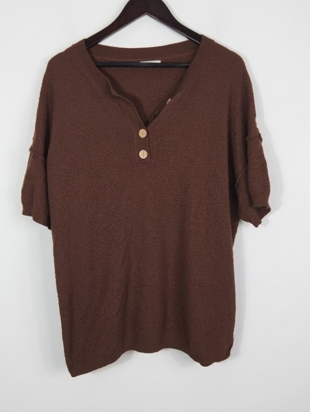 Ekouaer short sleeve sweater top